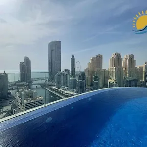  Апартаменты Marina Walk Gem Modern With Pool & Gym Access, Steps To & Metro Managed By Sunnyhomes